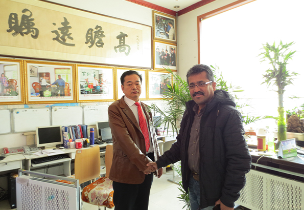 菅總與巴基斯坦客商達(dá)成合作協(xié)議